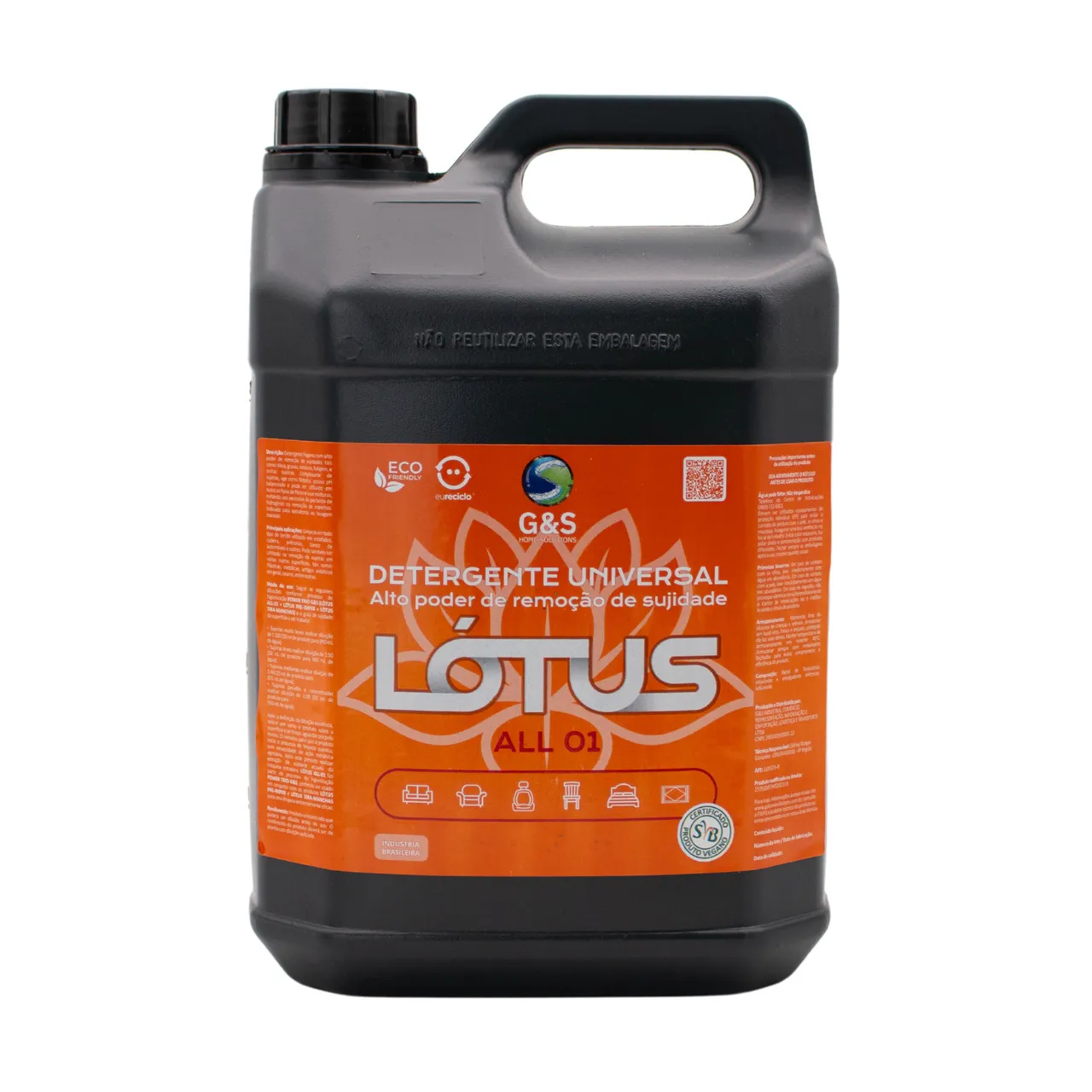 G&S LOTUS ALL 01 - DETERGENTE UNIVERSAL 5L