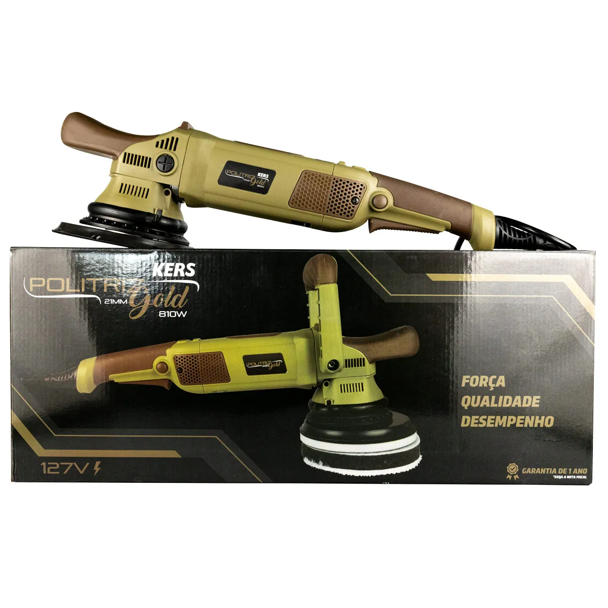 KERS POLITRIZ ROTO ORBITAL LIVRE GOLD 15MM 60HZ 810W 127V