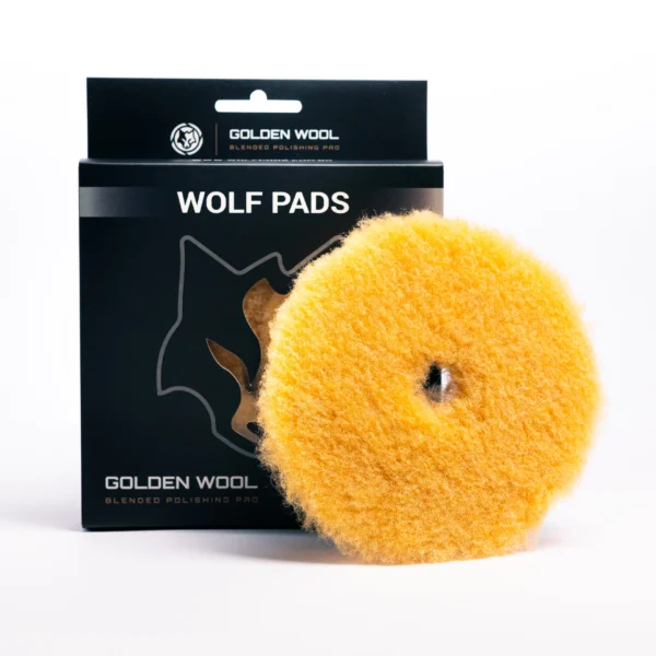 WOLF PADS BOINA GOLDEN WOOL C/ INTERFACE VENTILADO REFINO 5''