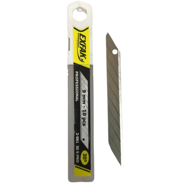 EXFAK LAMINA PARA ESTILETE ACO CARBONO PROFISSIONAL (2-061 30 S-PRO)