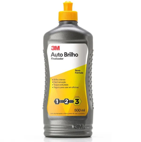 3M AUTO BRILHO POLIDOR PINTURA AUTOMOTIVA 500ML