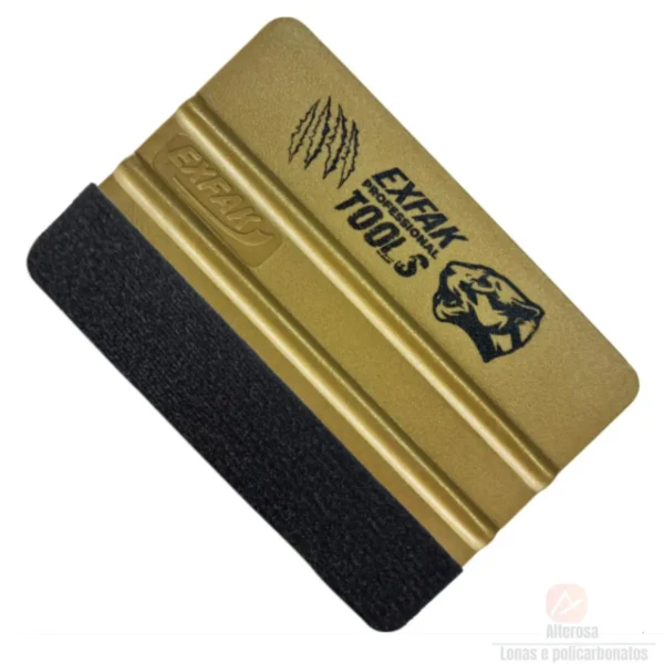 EXFAK ESPATULA PREMIUM RETANGULAR GOLD
