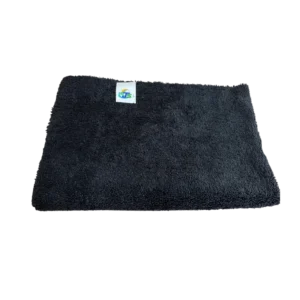 JS FLANELA AUTO CORTE LASER 350GSM PRETA 40X60