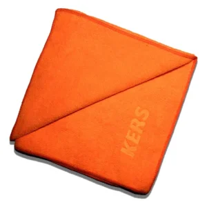 KERS TOALHA DE MICROFIBRA HIGH-END 360GSM LARANJA C/BORDA 40x40