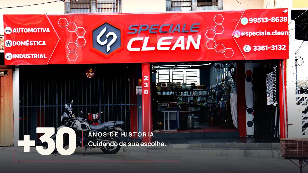 Fachada da Speciale Clean